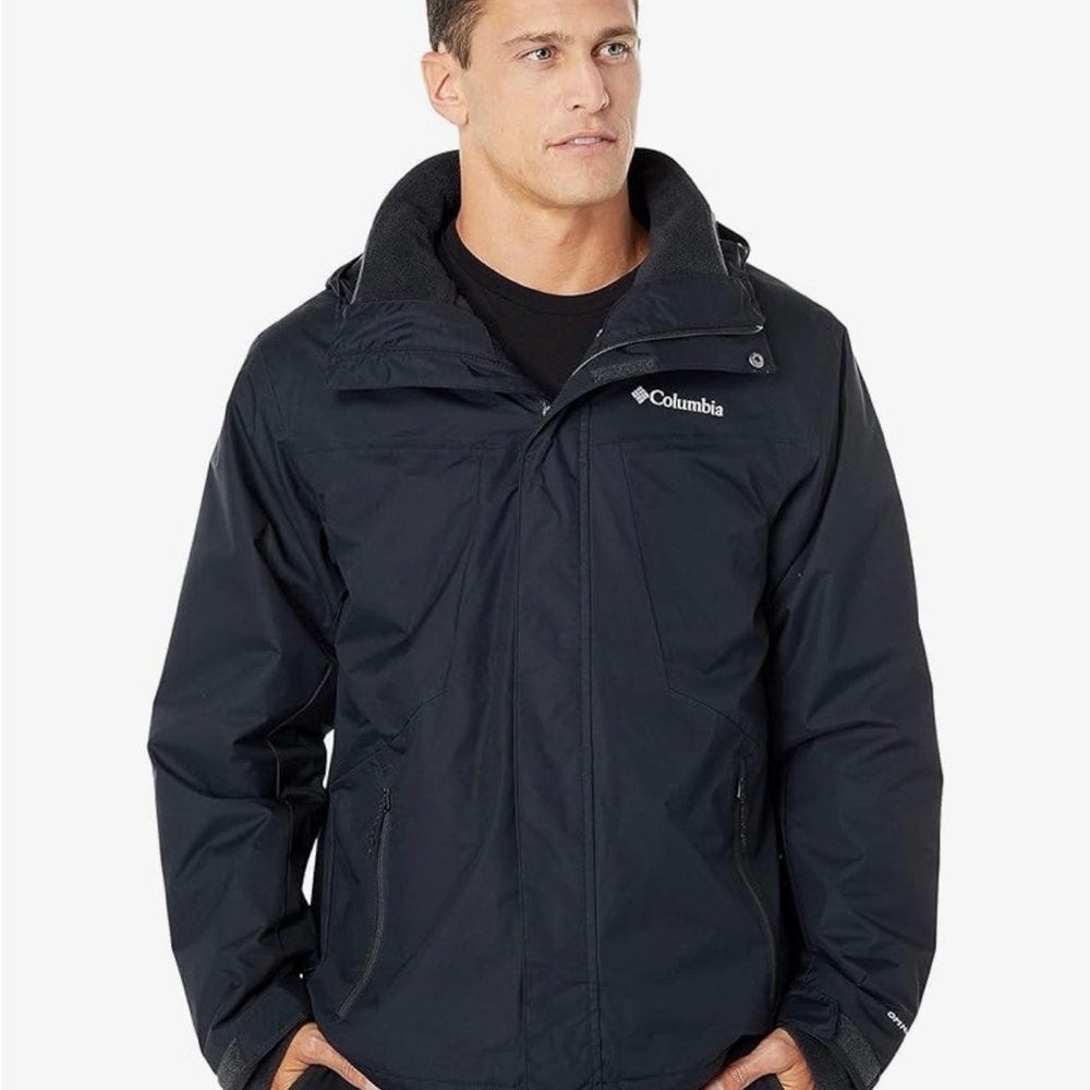 Columbia Men's black tunnel falls interchangeable Performance Jacket